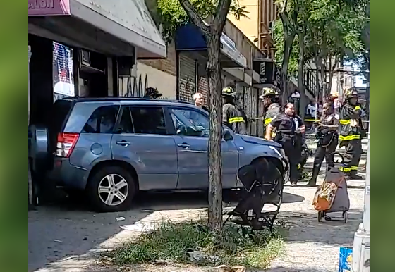 Six people have been hurt in a crash in the Bronx, police said Tuesday.