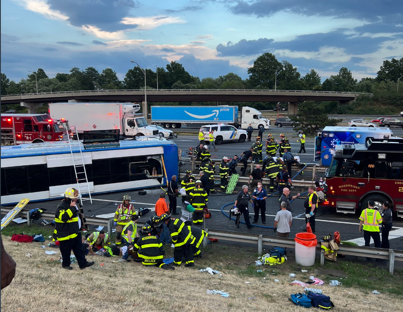 Scene of the crash