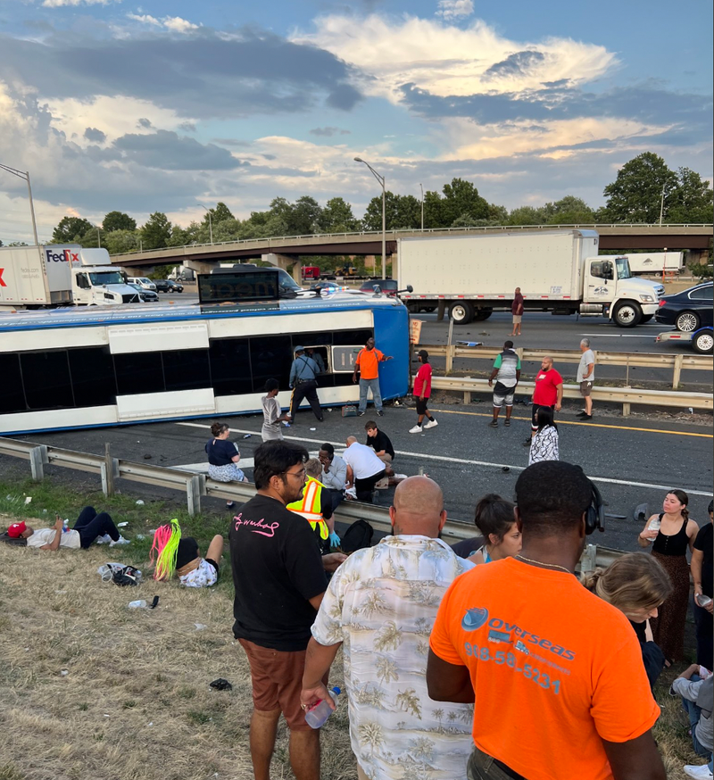Scene of the crash