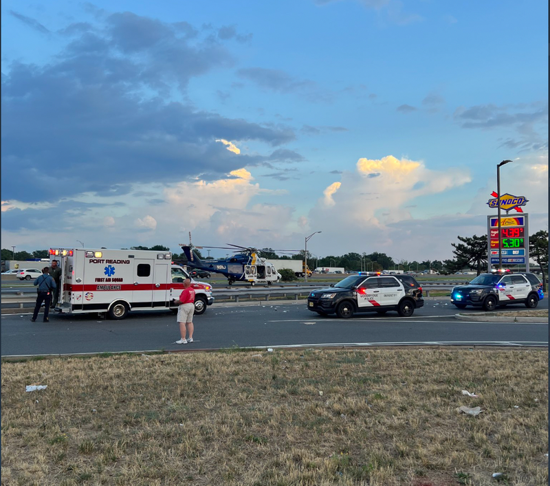 Scene of the crash
