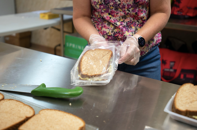 Meals on Wheels food preparer