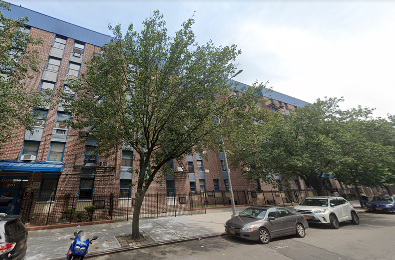 The man's body was found at the bottom of a garbage chute at 715 Gates Avenue in Bedford-Stuyvesant early Friday
