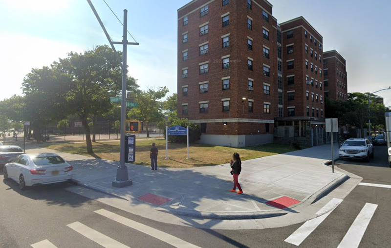 Beach 54th Street and Arverne Boulevard where taxi driver was beaten to death