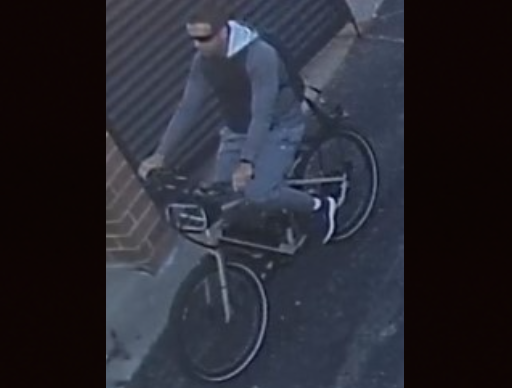 bank robber on bike