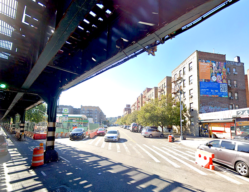 An MTA bus driver was attacked by a road-raging motorist in Inwood on Tuesday evening