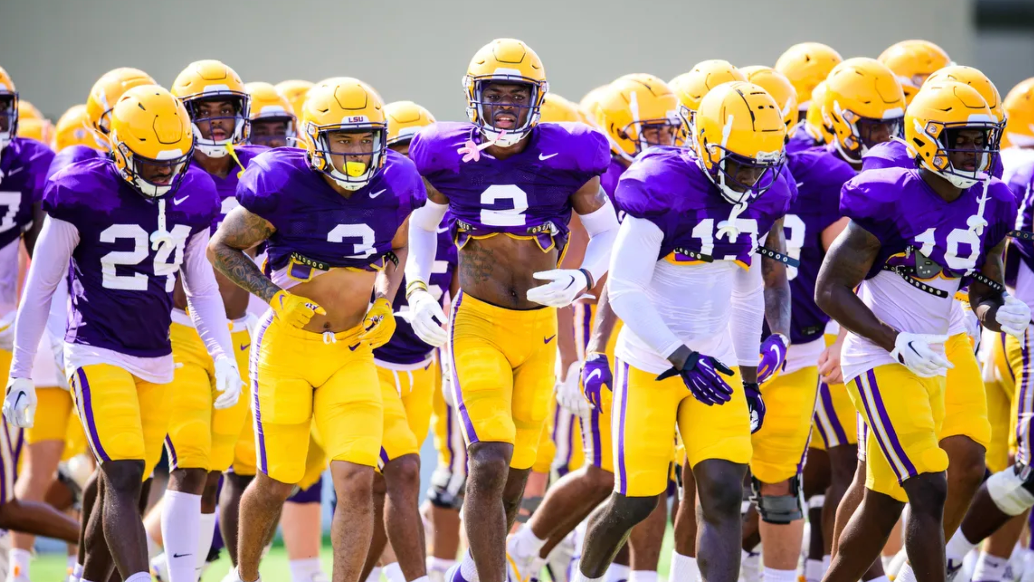 One LSU cornerback gained 26 pounds this offseason, and he's standing out