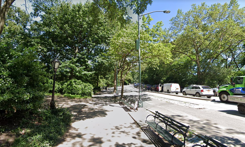 Central Park near 62nd Street where man punched one woman and pushed another