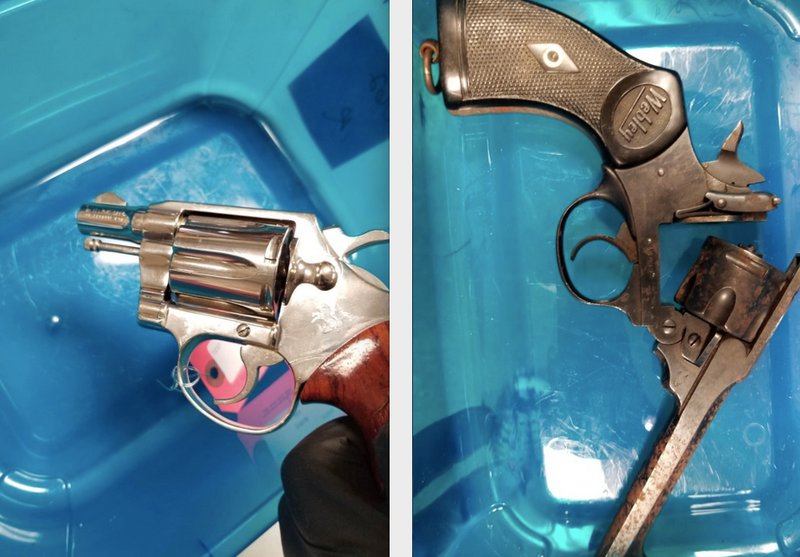 two revolvers