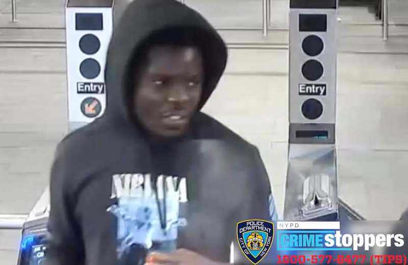 The suspect was last seen fleeing the Grand Central subway station in a Nirvana hoodie