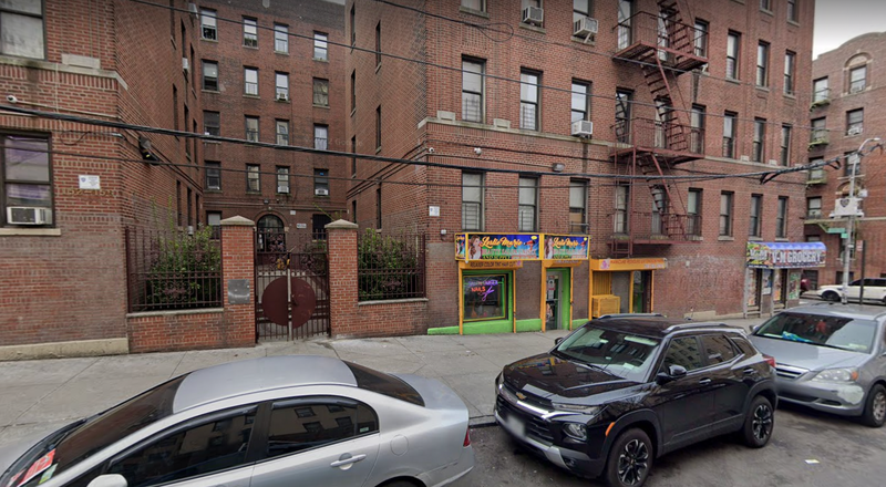 152 E. 171 Street where woman was grazed by bullet