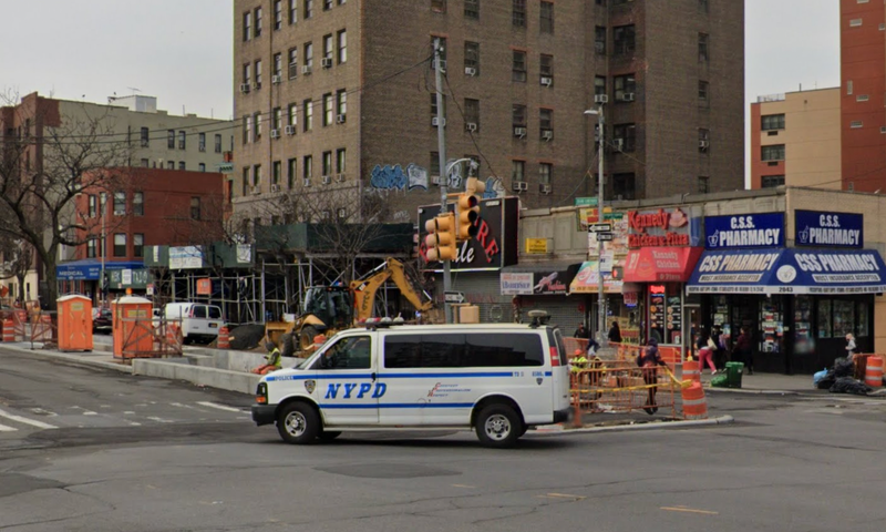 East Burnside Avenue and Grand Concourse where shooting happened