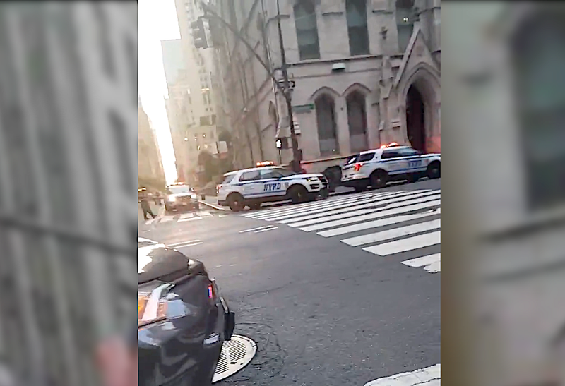 The shot was fired near E. 50th Street and Madison Avenue around 6 p.m