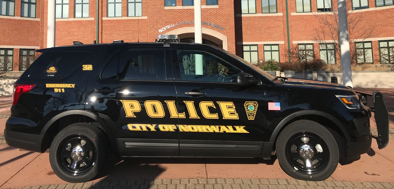 Norwalk Police Department vehicle