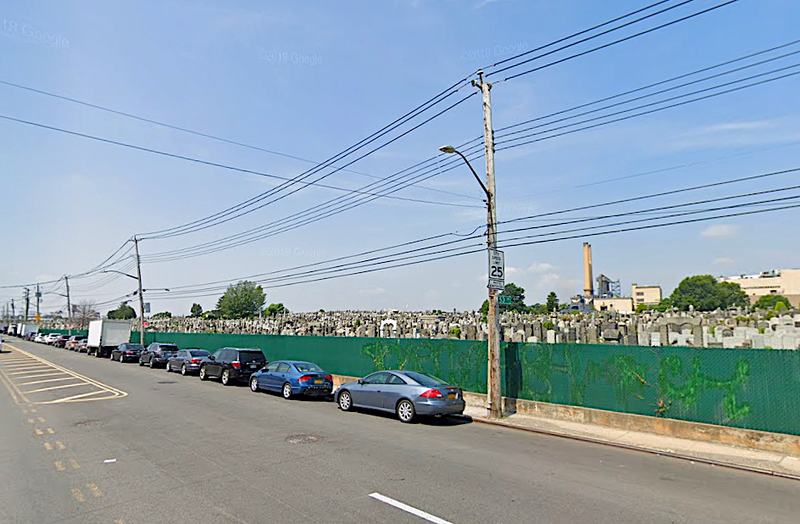 Police said the victim was launched into a utility pole in Maspeth on Monday evening