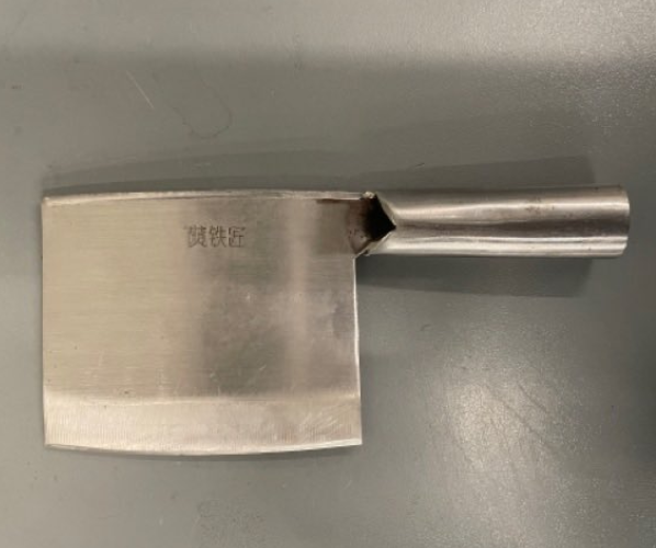 cleaver taken from air passenger