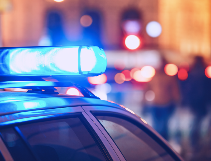 police car