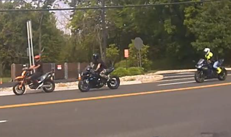 Police said over a dozen motorcyclists are being sought after a violent road rage turned robbery in Clifton, New Jersey, last Saturday.