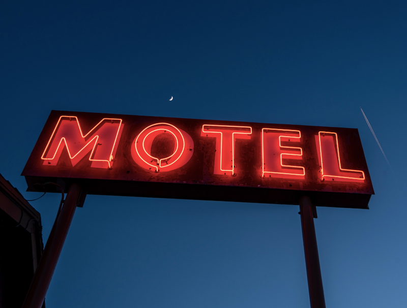 motel sign