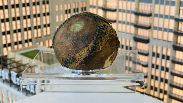 Unearthed in Chicago: baseball from scandalous World Series