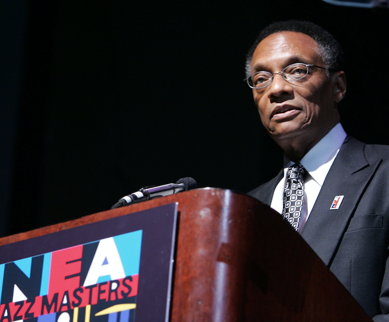 Ramsey Lewis at podium