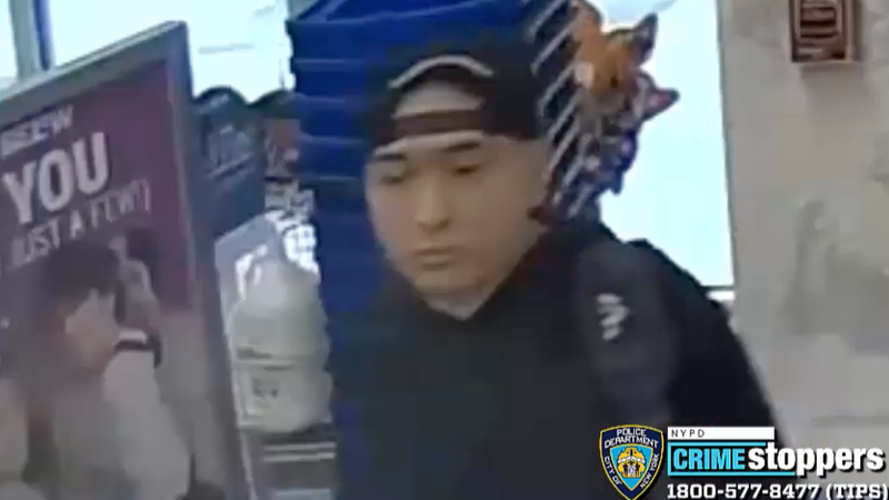 Police are searching for a man in a forcible touching incident at a store in Brooklyn on Sunday