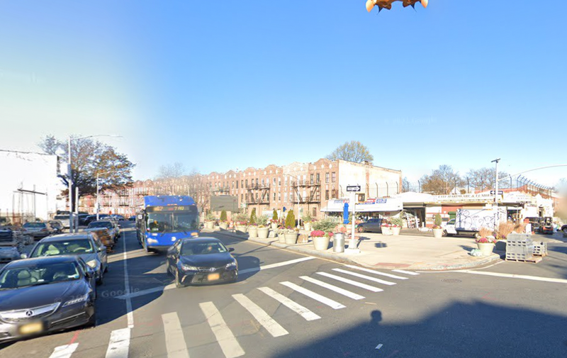 Intersection of Avenue C and McDonald Avenue where crash happened
