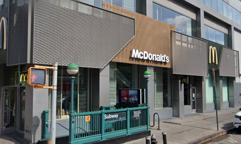 A man's tirade at a McDonald's on Delancey Street early Friday was caught on tape.