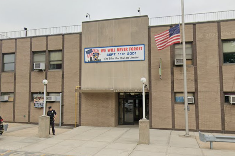 The 72nd Precinct stationhouse in Sunset Park.