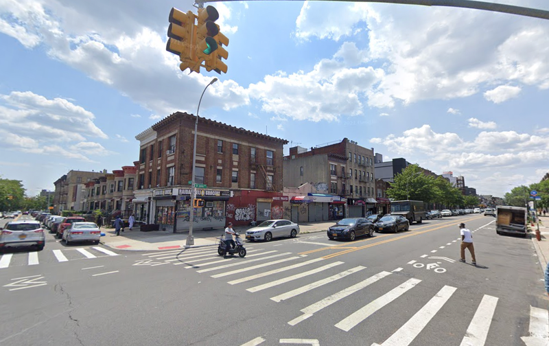 St. John’s Place and Rochester Avenue where hit and run occurred