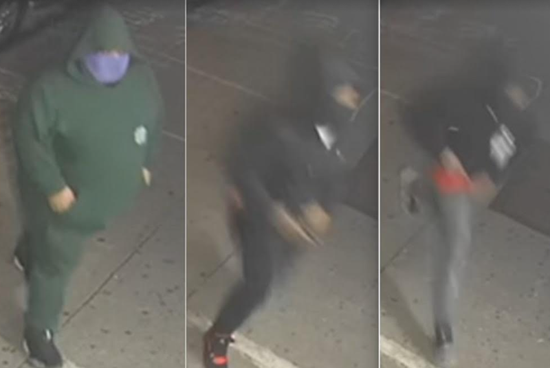 Police released images of the trio they're seeking.