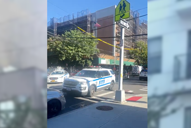 Police investigated in East Tremont after the incident Wednesday morning