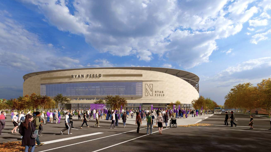 Northwestern proposes new $800M, privately funded football stadium