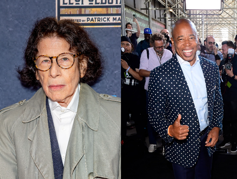 Fran Lebowitz and Eric Adams