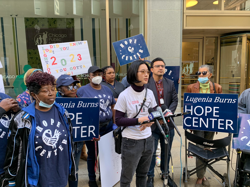 Activists from Chinatown and Bronzeville