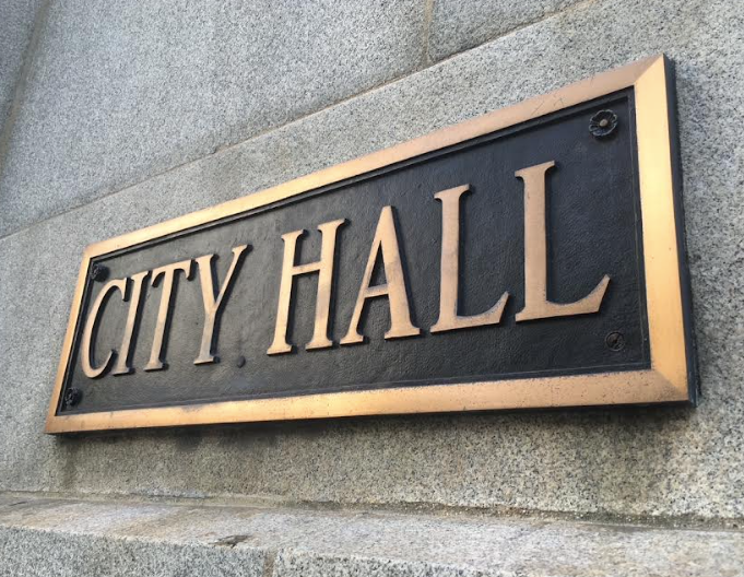 City Hall plaque