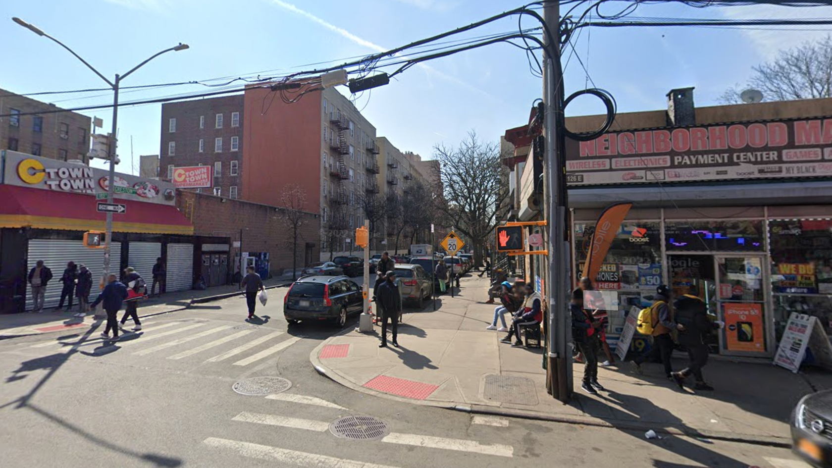 BX crowd chases away driver who struck pedestrian leaving him critically injured