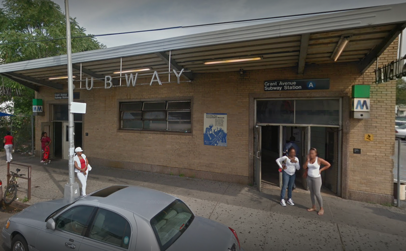 Grant Avenue subway station where teen was arrested