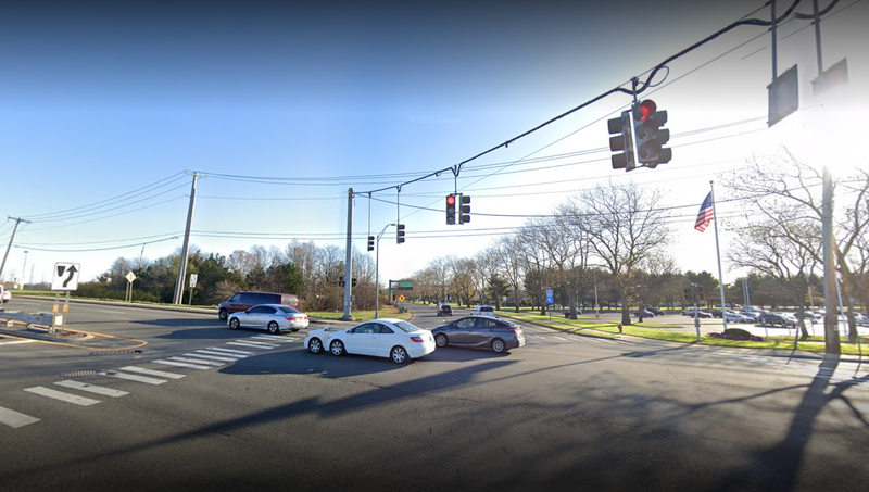 Long Island Expressway exit 49 where crash happened