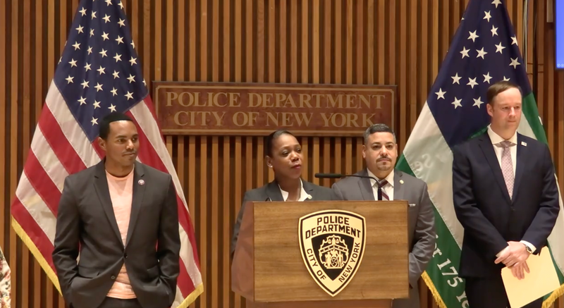 NYPD Commissioner announcing debut of app for officers to quickly access LGBTQ services
