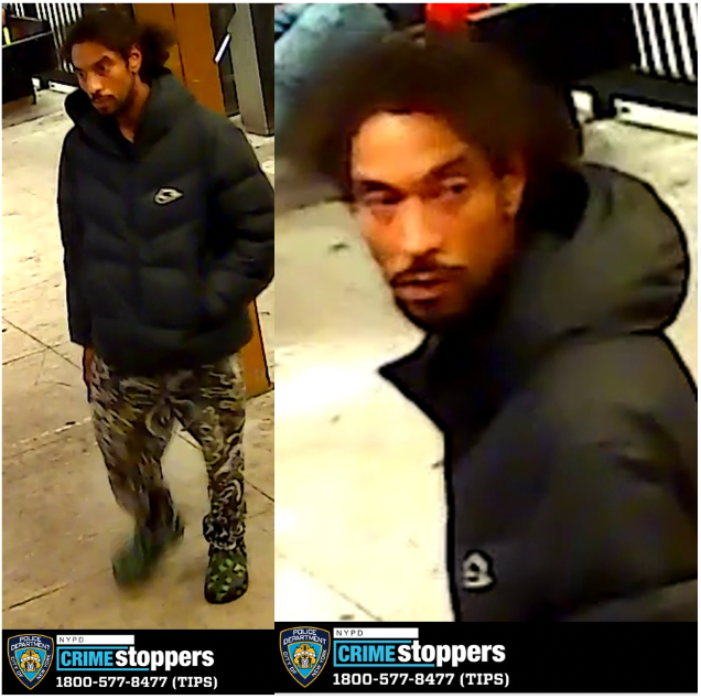 Shoving suspect