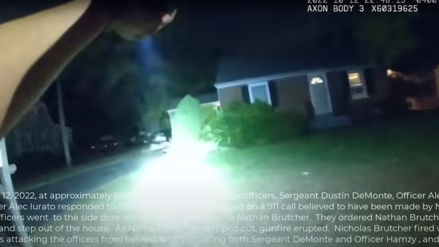VIDEO: Harrowing footage shows wounded Conn. officer shoot suspected cop-killer