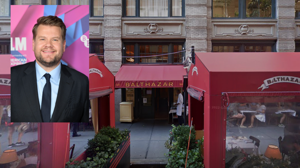 James Corden banned from NYC's Balthazar restaurant over alleged abusive behavior toward staff