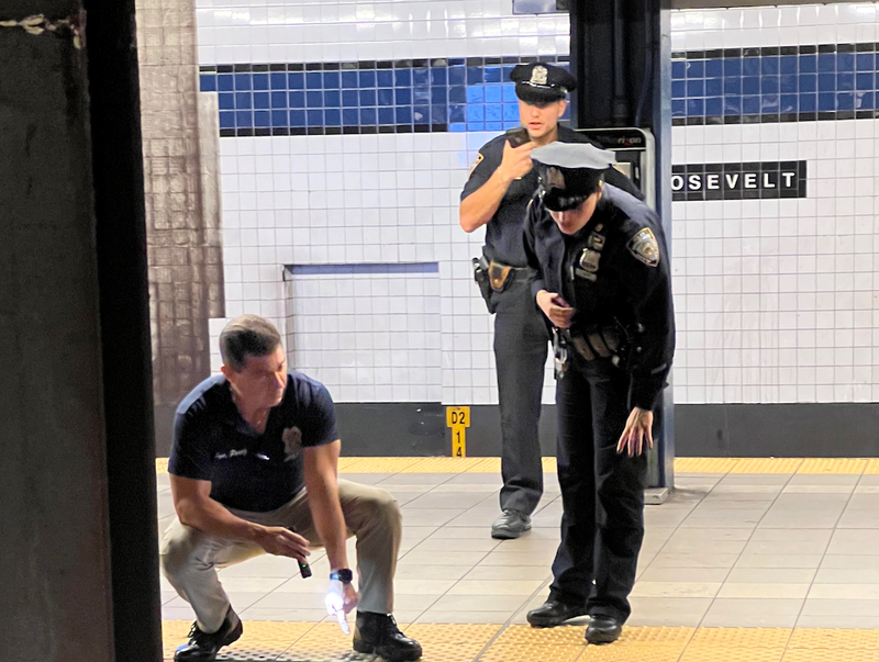 Scene of fatal subway shove