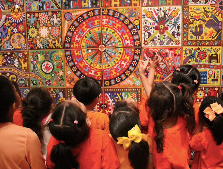 mural with children