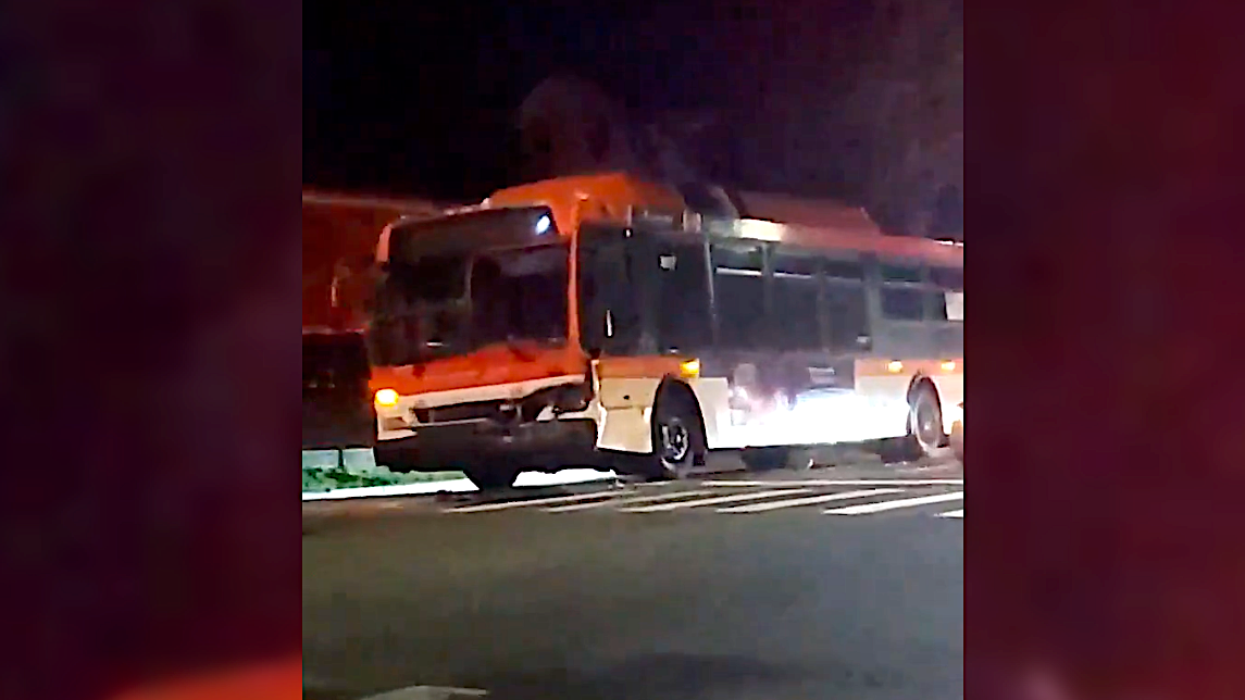 10 injured after bus collides with garbage truck in Queens