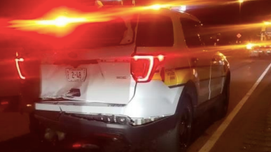 Drunken driver slams into state police SUV: authorities