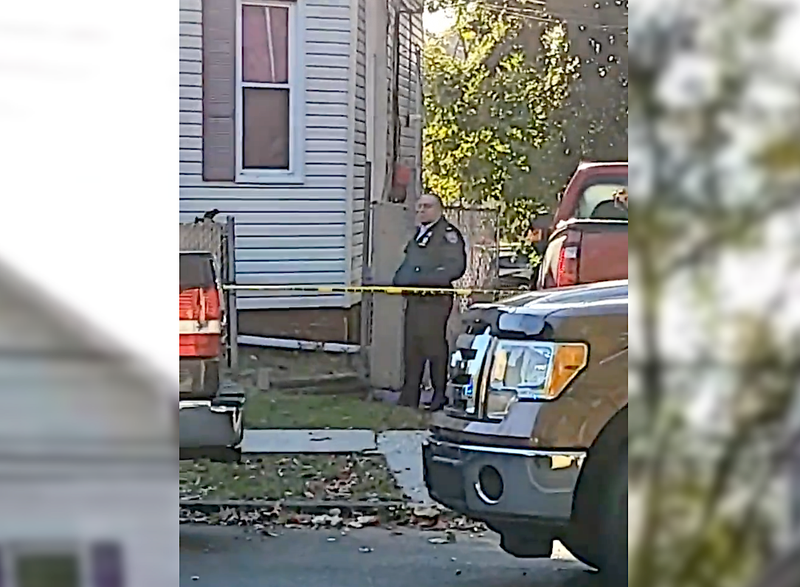 The medical examiner will determine how the woman died