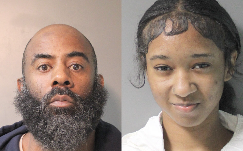 Kamoire Edwards and Naire Johnson