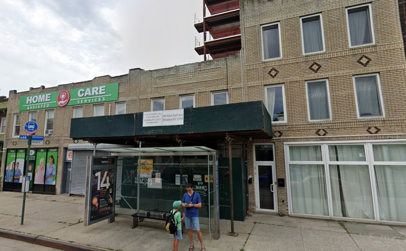 89 West End Avenue in Brighton Beach where child fell from window