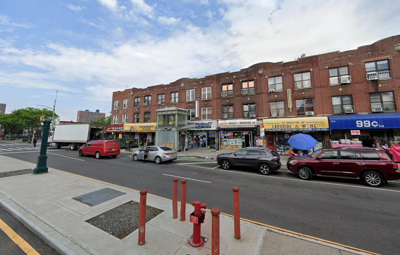 4th Avenue between 58th Street and 59th Street where crash occurred